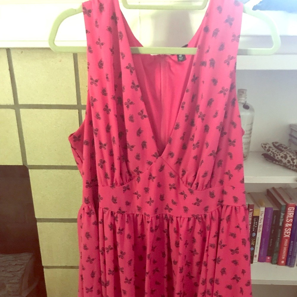 Torrid butterfly fit and flare dress